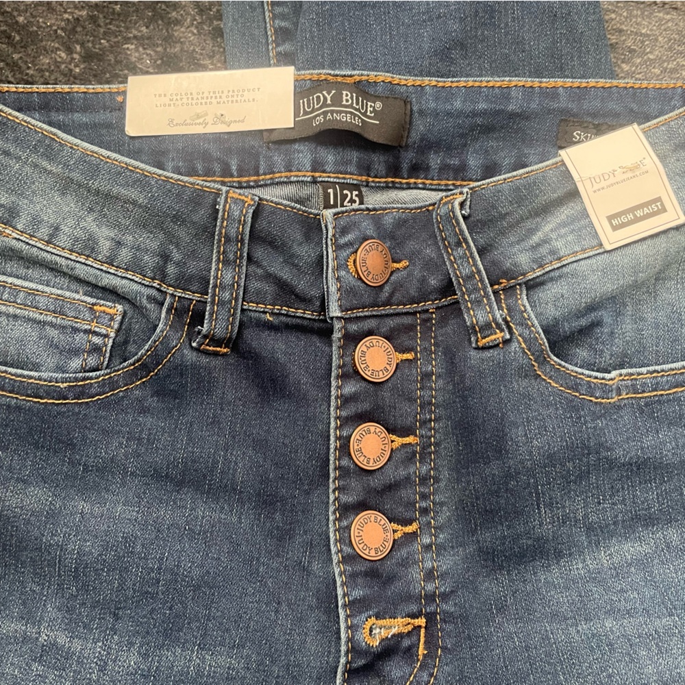Judy Blue High Waist Skinny Fit Jeans NWT!! Size 1/25